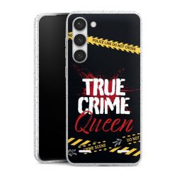 Carry Case Hülle Transparent/glitter ohne Band