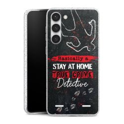 Carry Case Hülle Transparent/glitter ohne Band