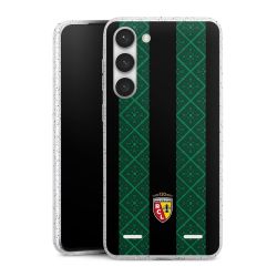 Carry Case Hülle Transparent/glitter ohne Band