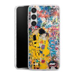 Carry Case Hülle Transparent/glitter ohne Band