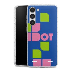 Carry Case Hülle Transparent/glitter ohne Band