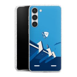 Carry Case Hülle Transparent/glitter ohne Band