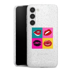 Carry Case Hülle Transparent/glitter ohne Band