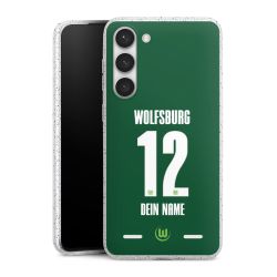 Carry Case Hülle Transparent/glitter ohne Band