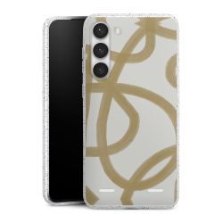 Carry Case Hülle Transparent/glitter ohne Band