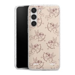 Carry Case Hülle Transparent/glitter ohne Band