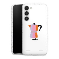 Carry Case Hülle Transparent/glitter ohne Band