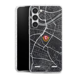 Carry Case Hülle Transparent/glitter ohne Band