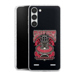 Carry Case Hülle Transparent/glitter ohne Band