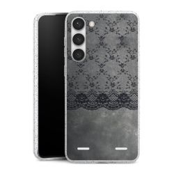 Carry Case Hülle Transparent/glitter ohne Band