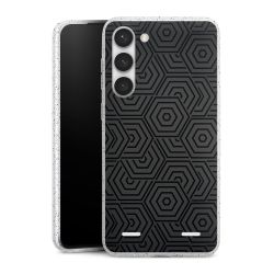 Carry Case Hülle Transparent/glitter ohne Band