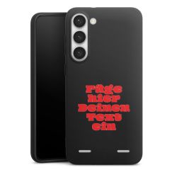 Premium Carry Case Hülle Mattschwarz ohne Band