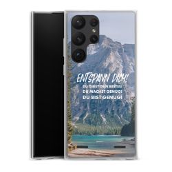 Carry Case Hülle Transparent ohne Band