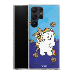 Carry Case Hülle Transparent/glitter ohne Band