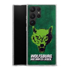 Carry Case Hülle Transparent/glitter ohne Band