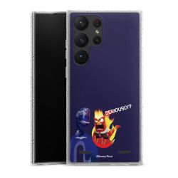 Carry Case Hülle Transparent/glitter ohne Band