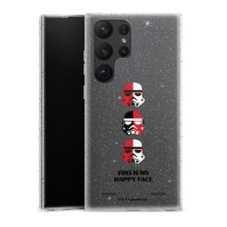 Carry Case Hülle Transparent/glitter ohne Band