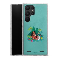 Carry Case Hülle Transparent/glitter ohne Band