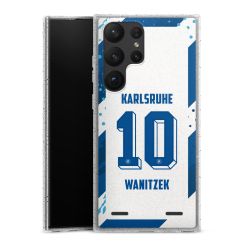 Carry Case Hülle Transparent/glitter ohne Band