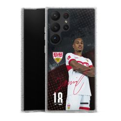 Carry Case Hülle Transparent/glitter ohne Band