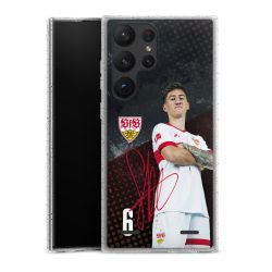 Carry Case Hülle Transparent/glitter ohne Band