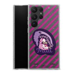 Carry Case Hülle Transparent/glitter ohne Band