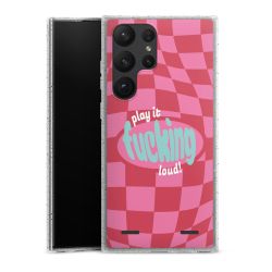 Carry Case Hülle Transparent/glitter ohne Band