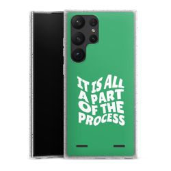 Carry Case Hülle Transparent/glitter ohne Band