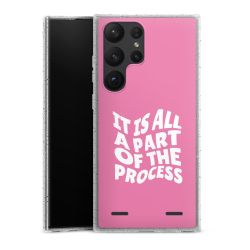 Carry Case Hülle Transparent/glitter ohne Band