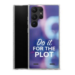 Carry Case Hülle Transparent/glitter ohne Band