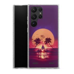 Carry Case Hülle Transparent/glitter ohne Band