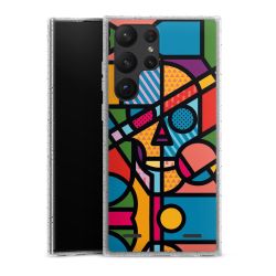 Carry Case Hülle Transparent/glitter ohne Band