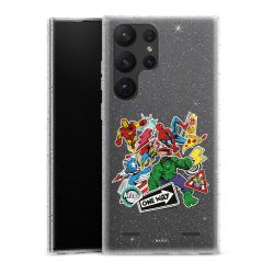 Carry Case Hülle Transparent/glitter ohne Band