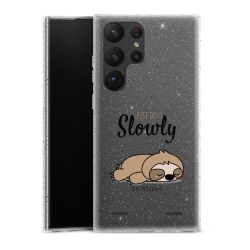 Carry Case Hülle Transparent/glitter ohne Band