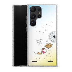 Carry Case Hülle Transparent/glitter ohne Band