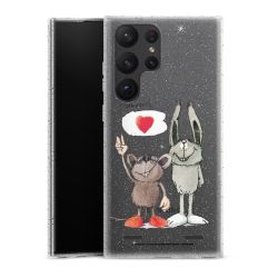 Carry Case Hülle Transparent/glitter ohne Band