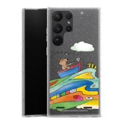 Carry Case Hülle Transparent/glitter ohne Band