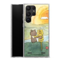 Carry Case Hülle Transparent/glitter ohne Band