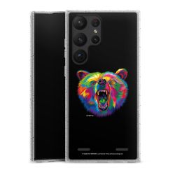 Carry Case Hülle Transparent/glitter ohne Band