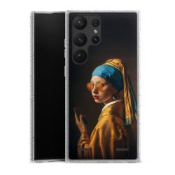 Carry Case Hülle Transparent/glitter ohne Band