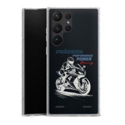 Carry Case Hülle Transparent/glitter ohne Band