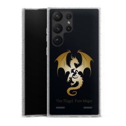 Carry Case Hülle Transparent/glitter ohne Band