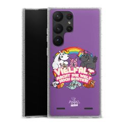 Carry Case Hülle Transparent/glitter ohne Band