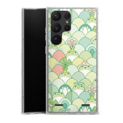 Carry Case Hülle Transparent/glitter ohne Band