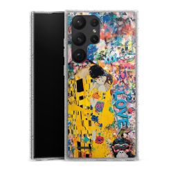 Carry Case Hülle Transparent/glitter ohne Band