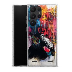 Carry Case Hülle Transparent/glitter ohne Band