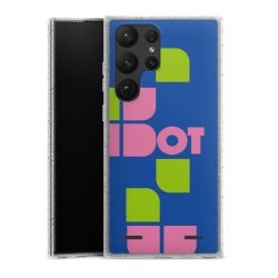 Carry Case Hülle Transparent/glitter ohne Band