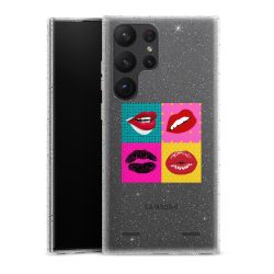 Carry Case Hülle Transparent/glitter ohne Band