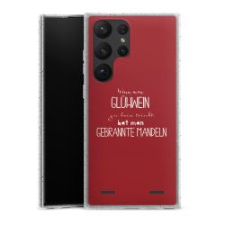 Carry Case Hülle Transparent/glitter ohne Band