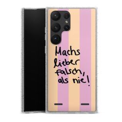 Carry Case Hülle Transparent/glitter ohne Band